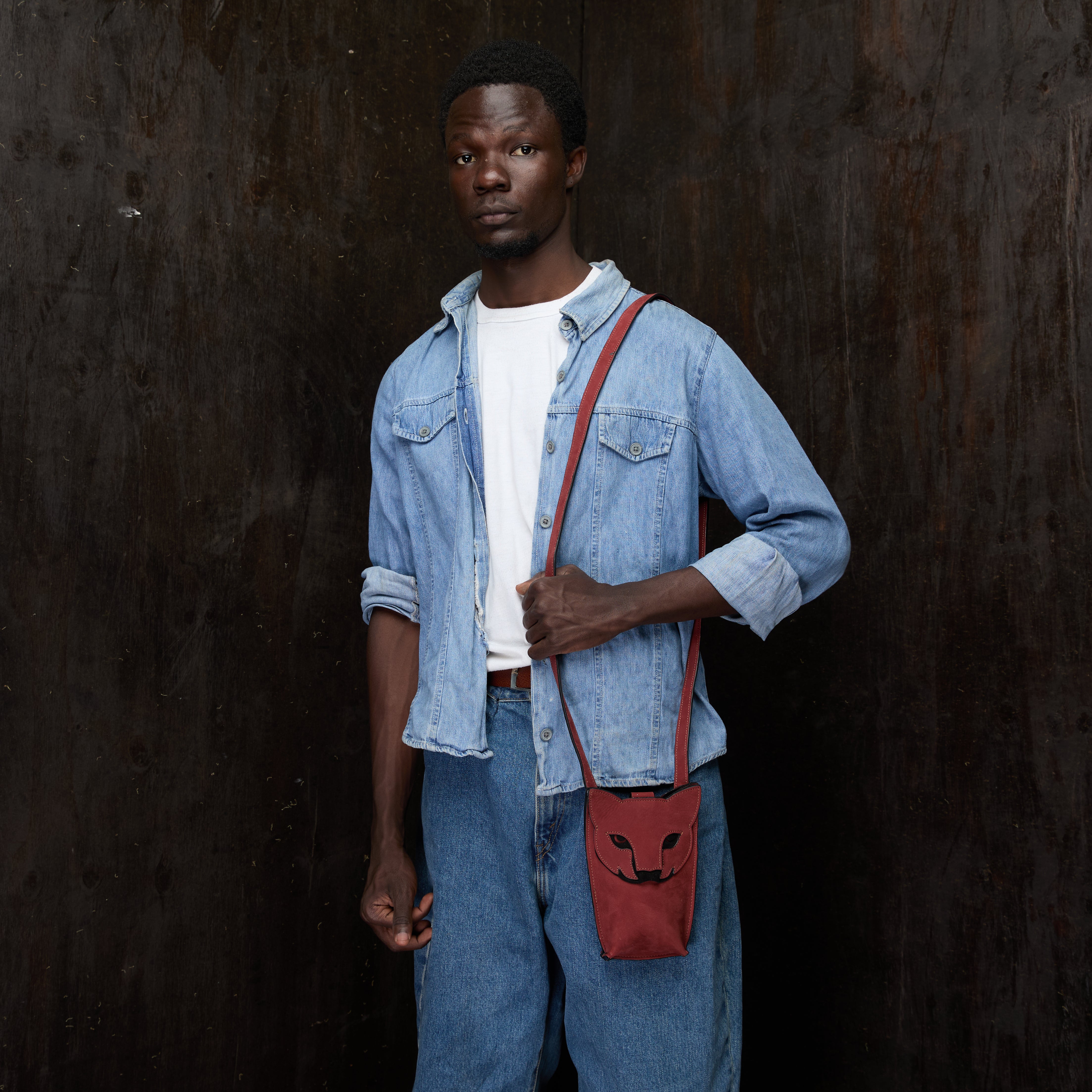 Suede Phone Purse Cheetah