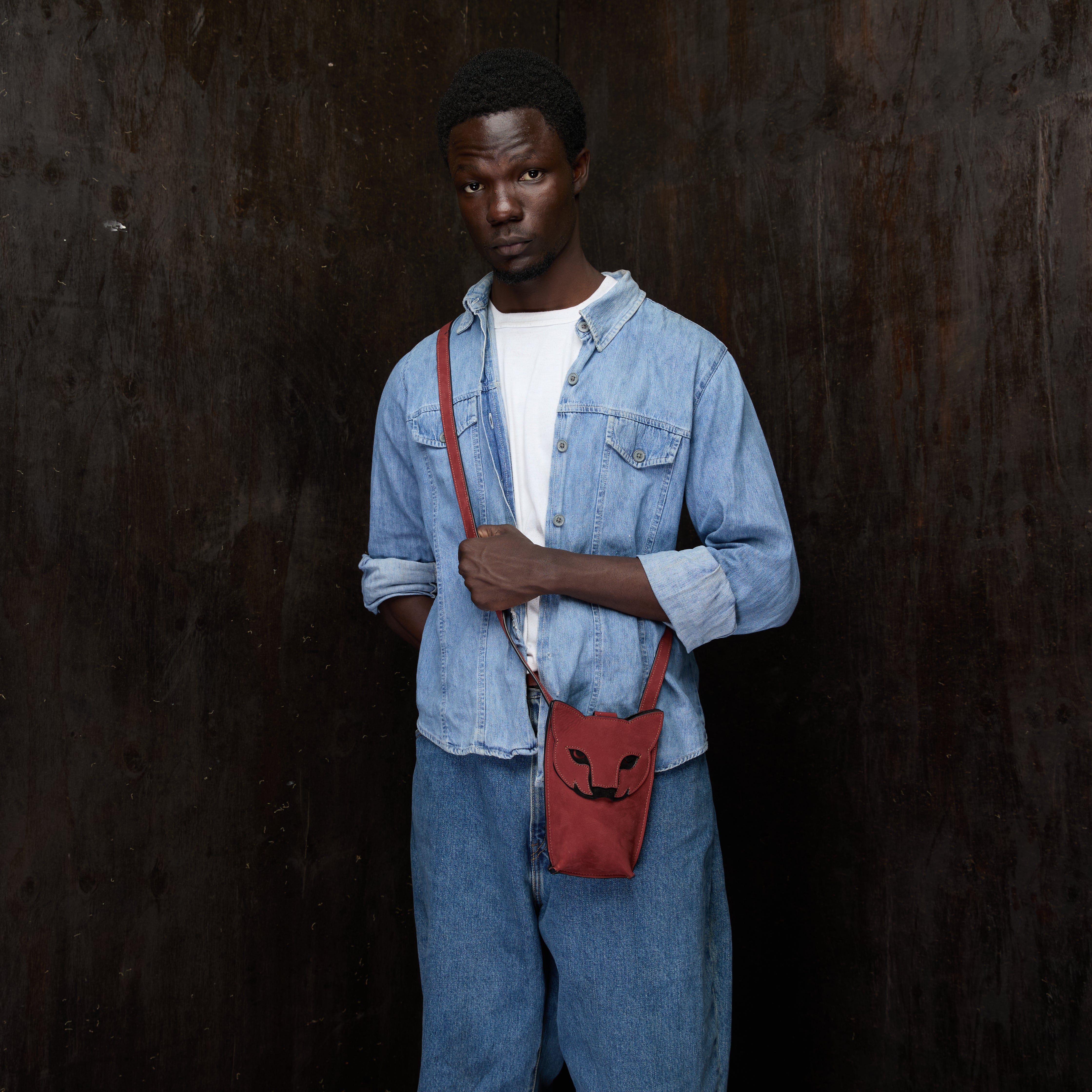 Suede Phone Purse Cheetah