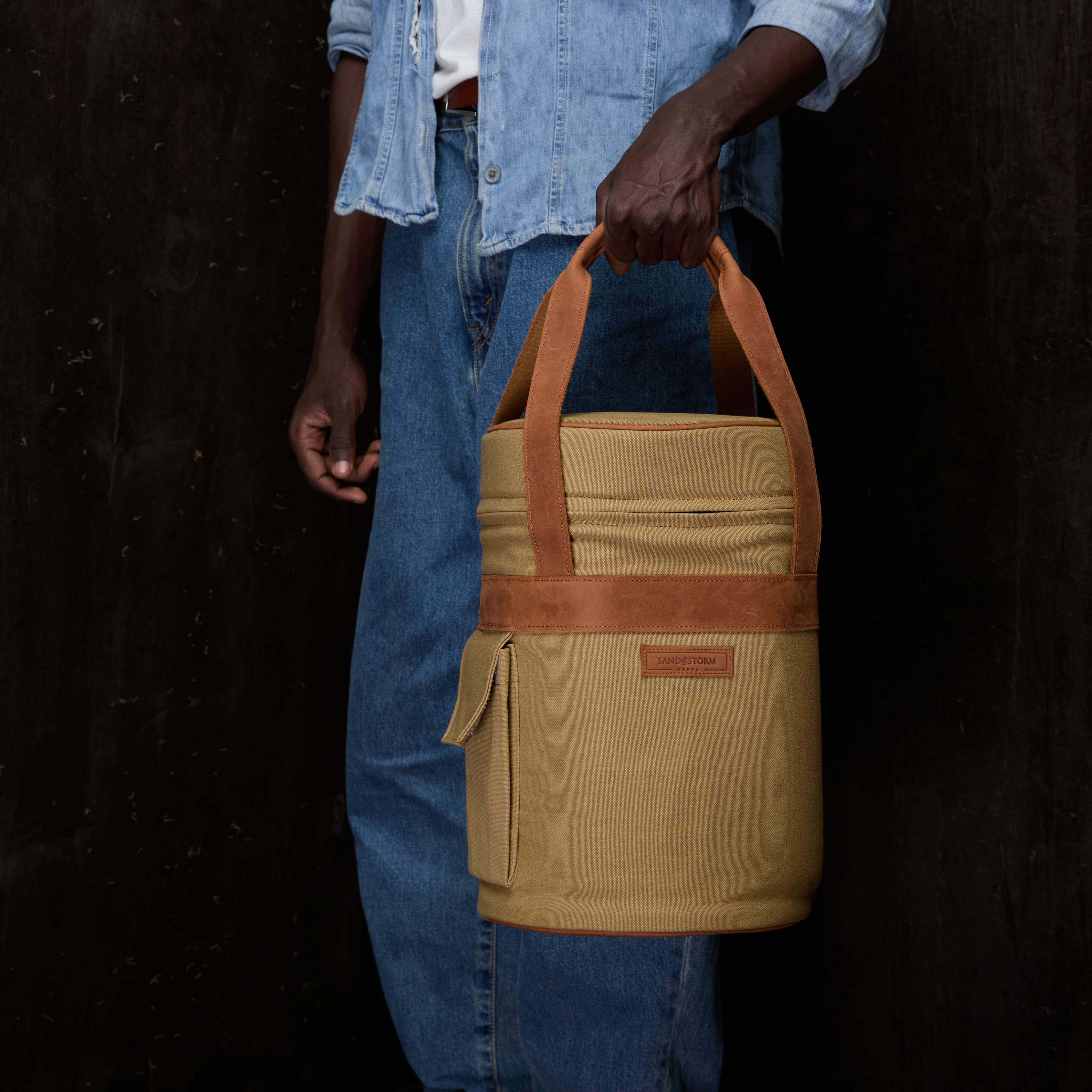 Canvas Champagne Cooler