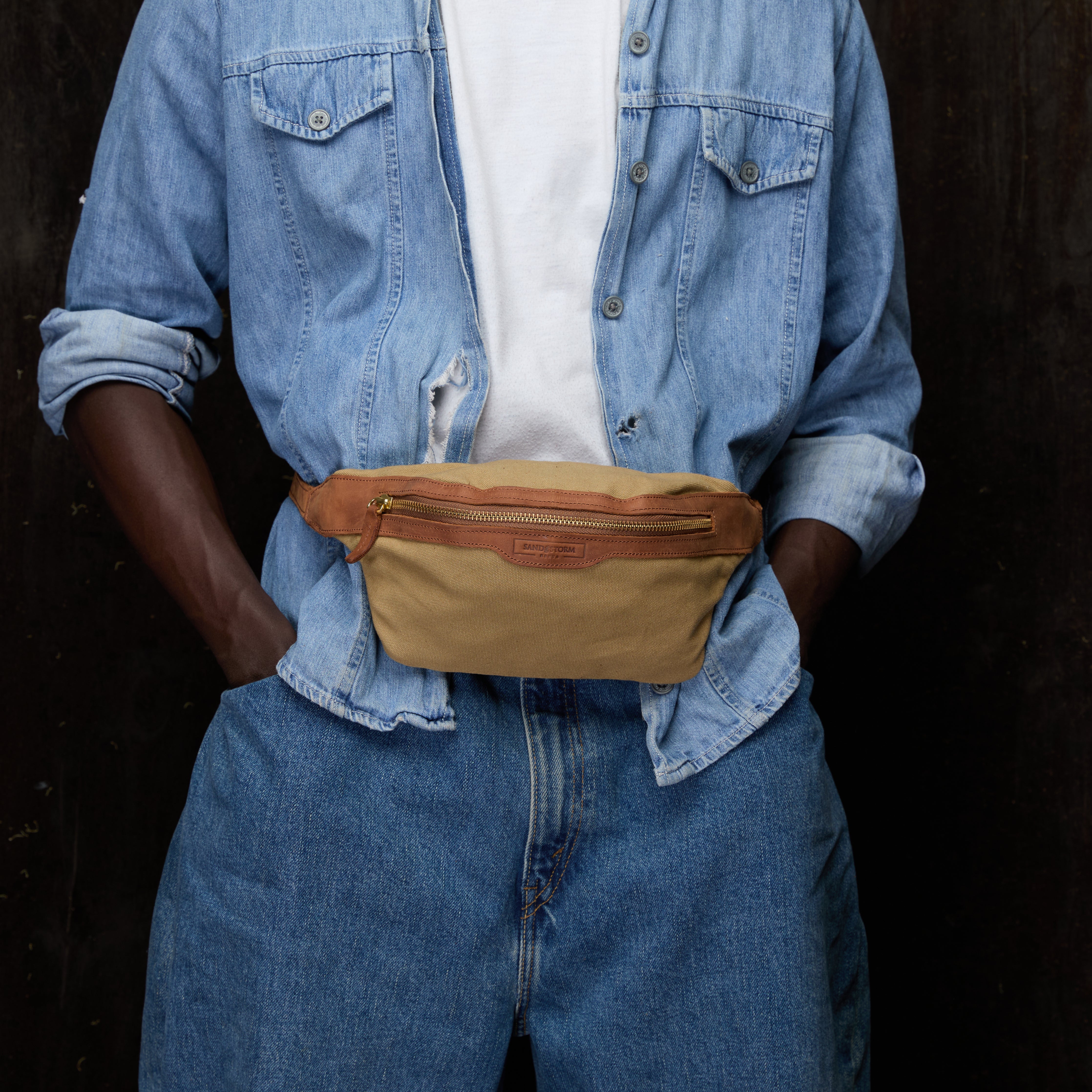 Canvas Mercy belt bag