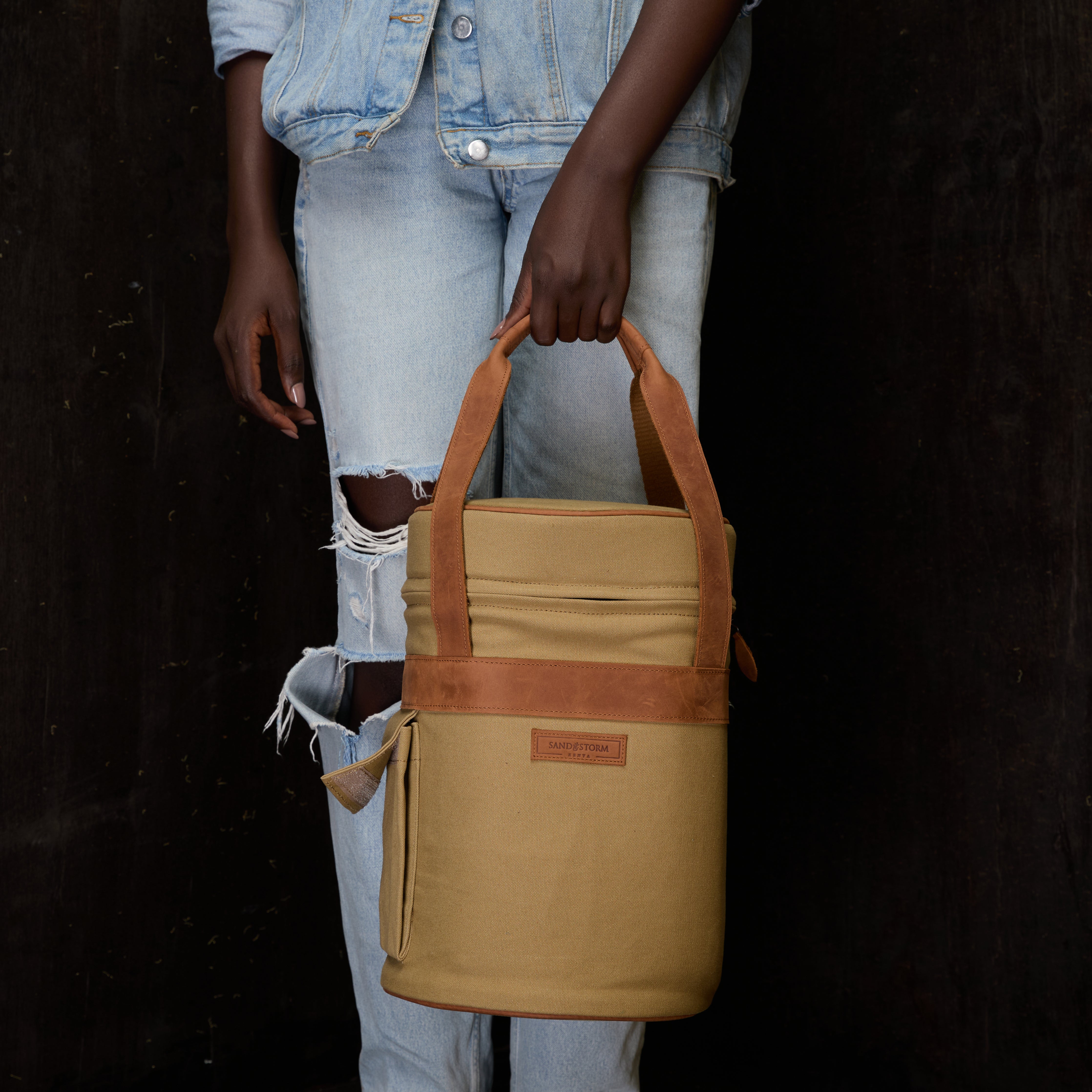 Canvas Champagne Cooler