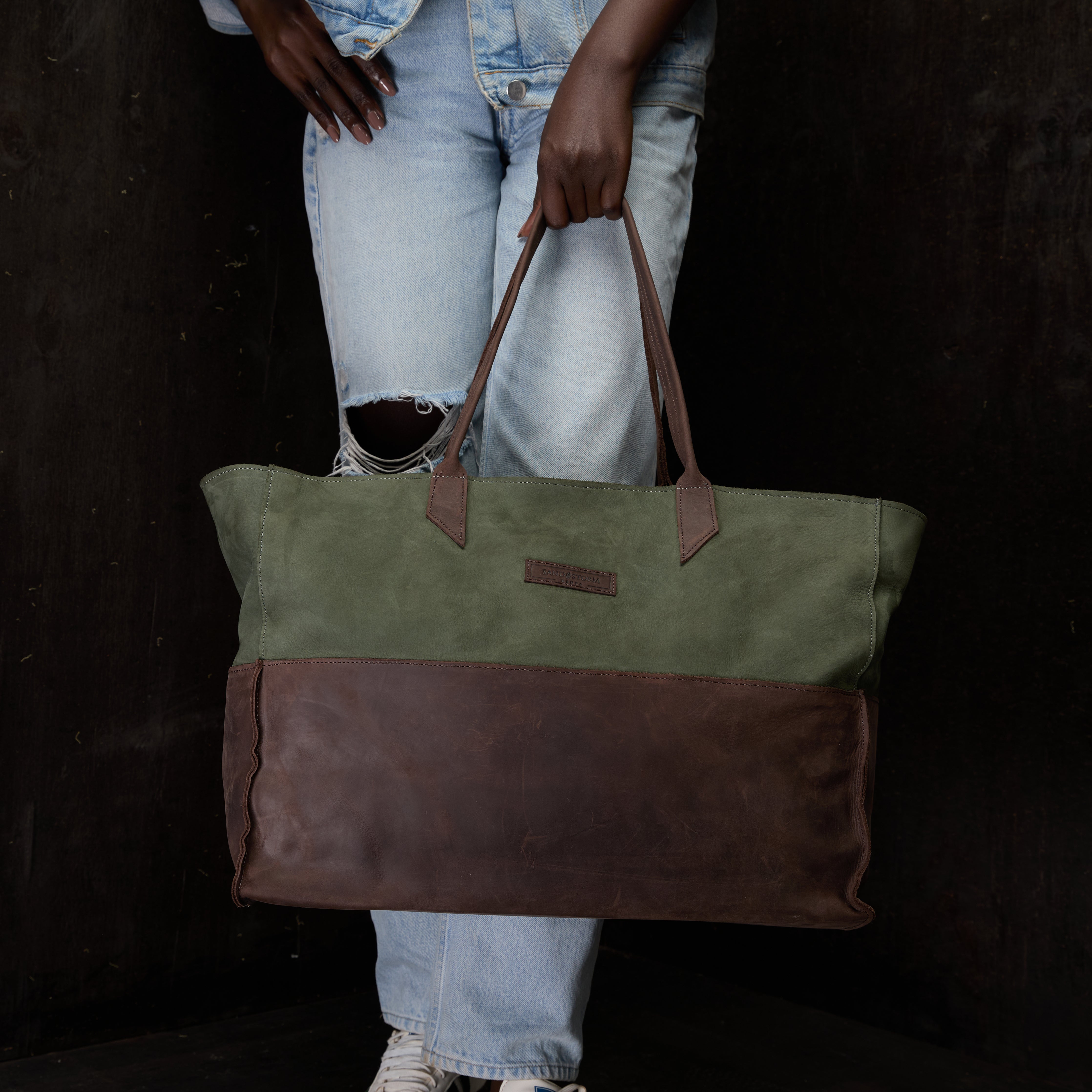 Suede Faith Weekender