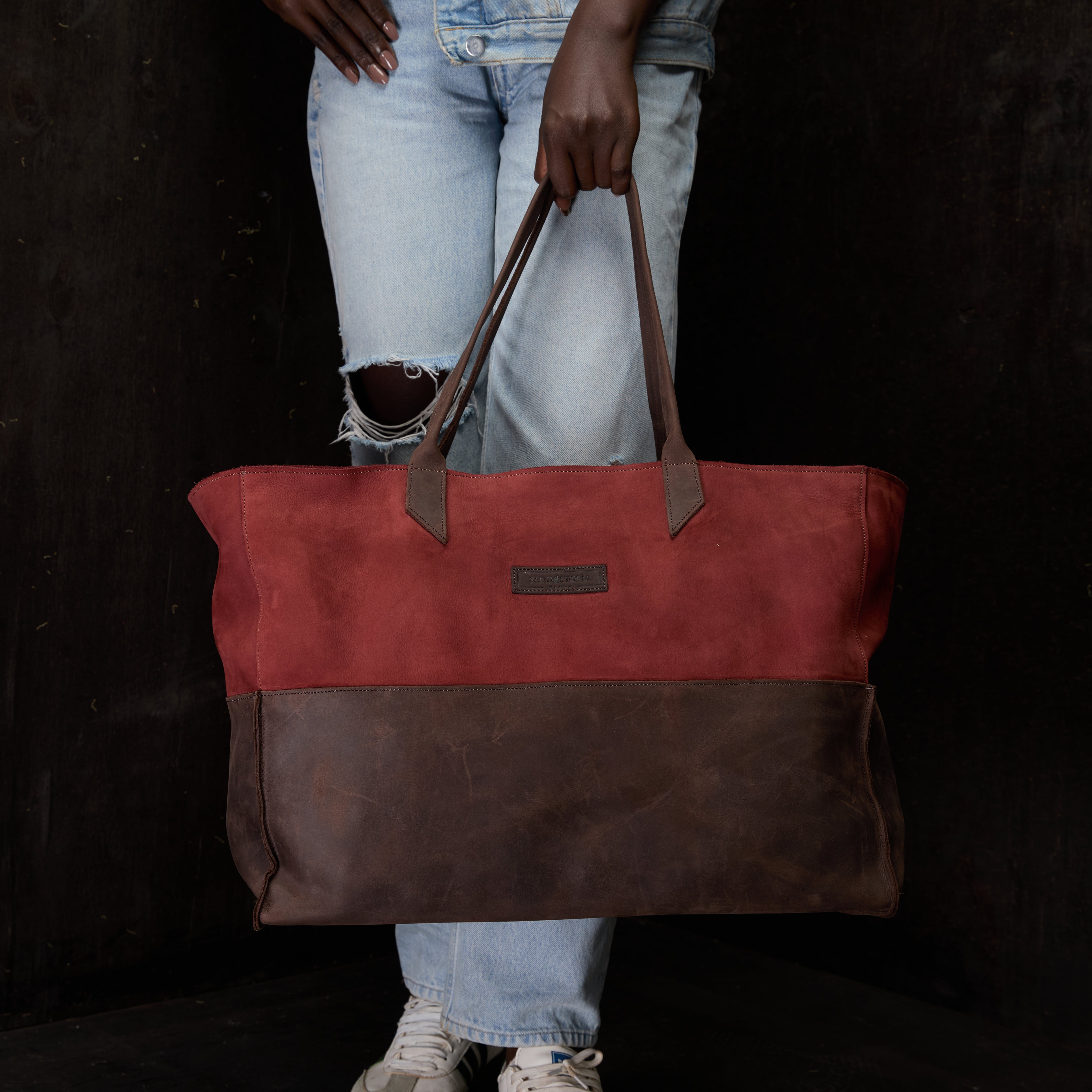 Suede Faith Weekender