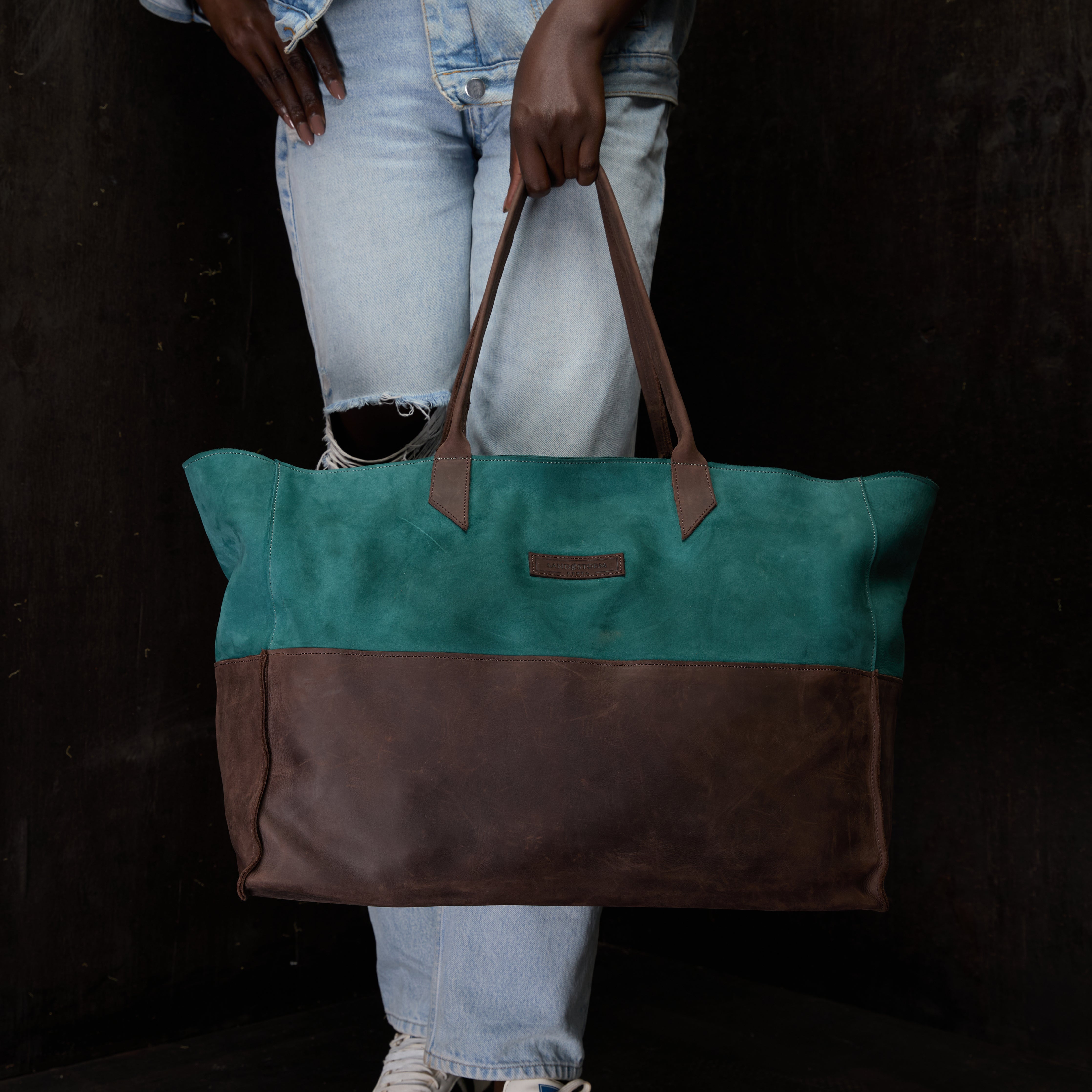 Suede Faith Weekender