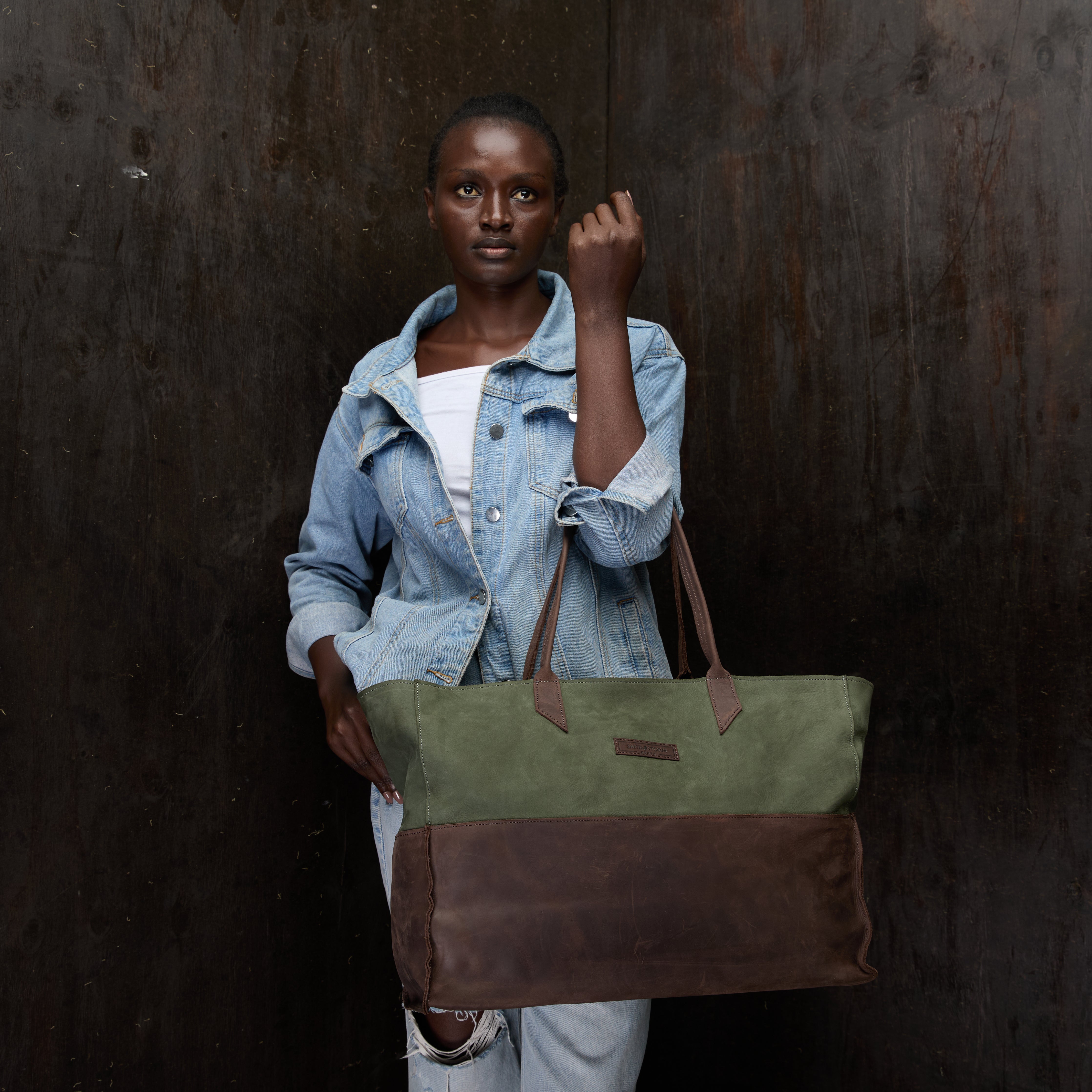 Suede Faith Weekender