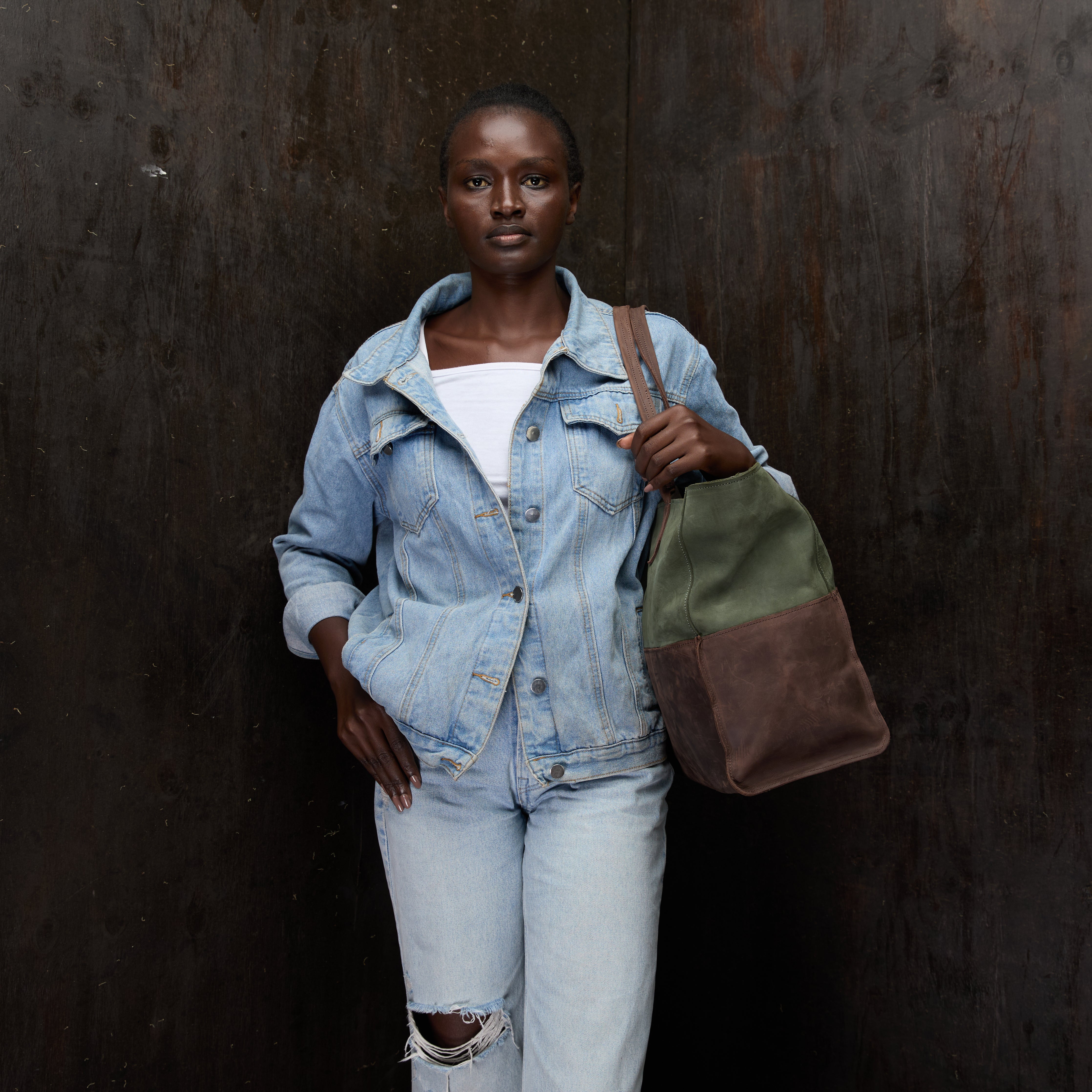 Suede Faith Weekender