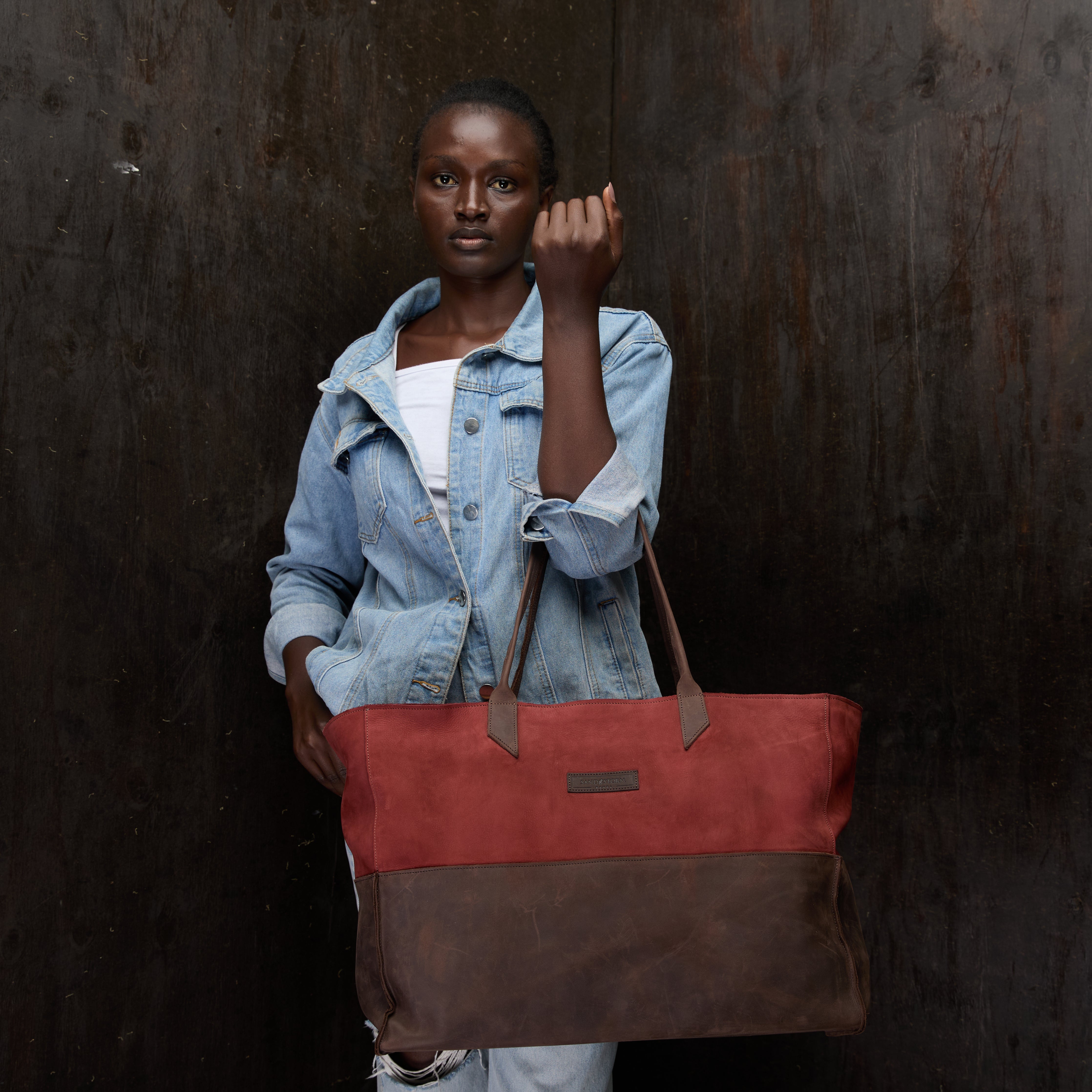 Suede Faith Weekender