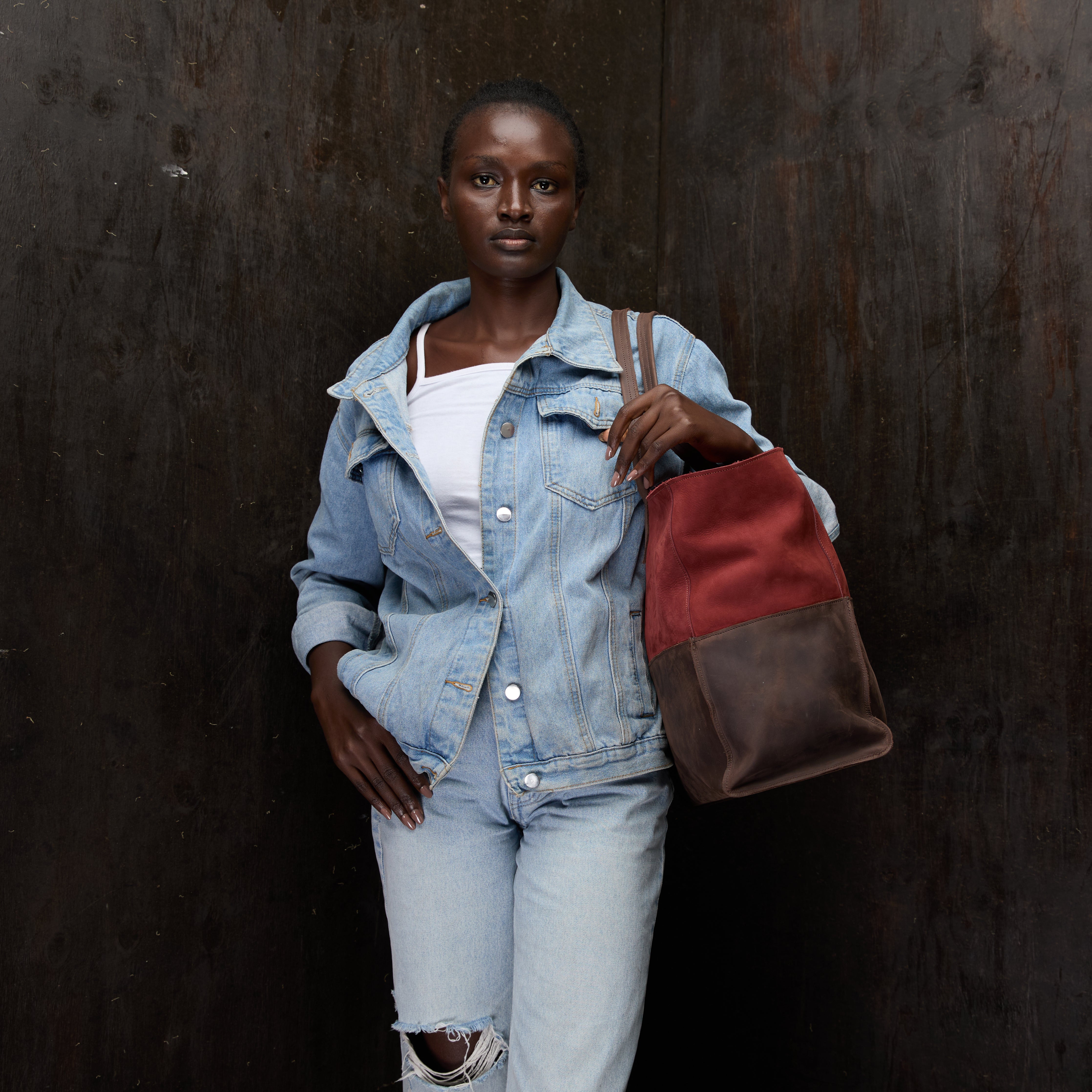 Suede Faith Weekender