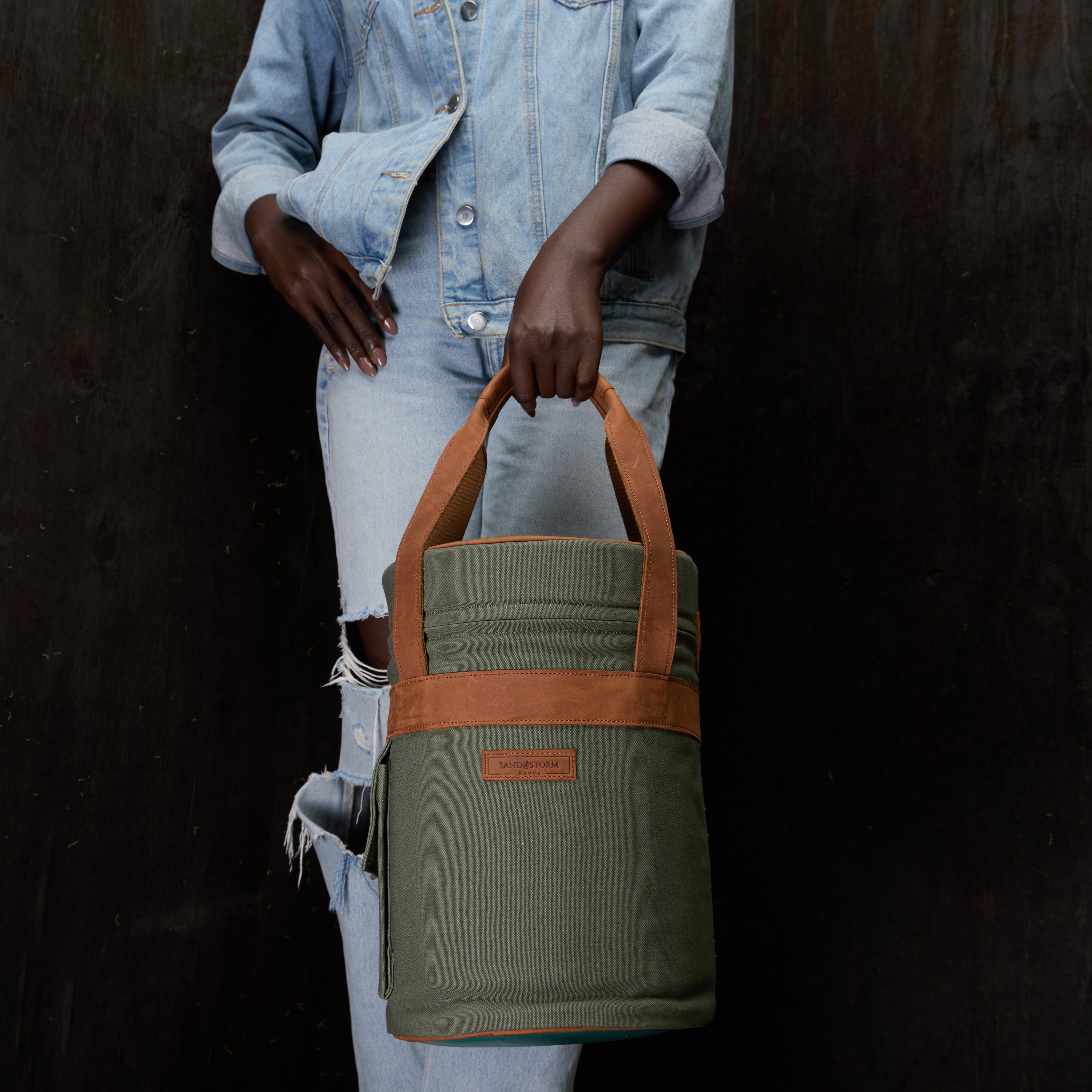 Canvas Champagne Cooler