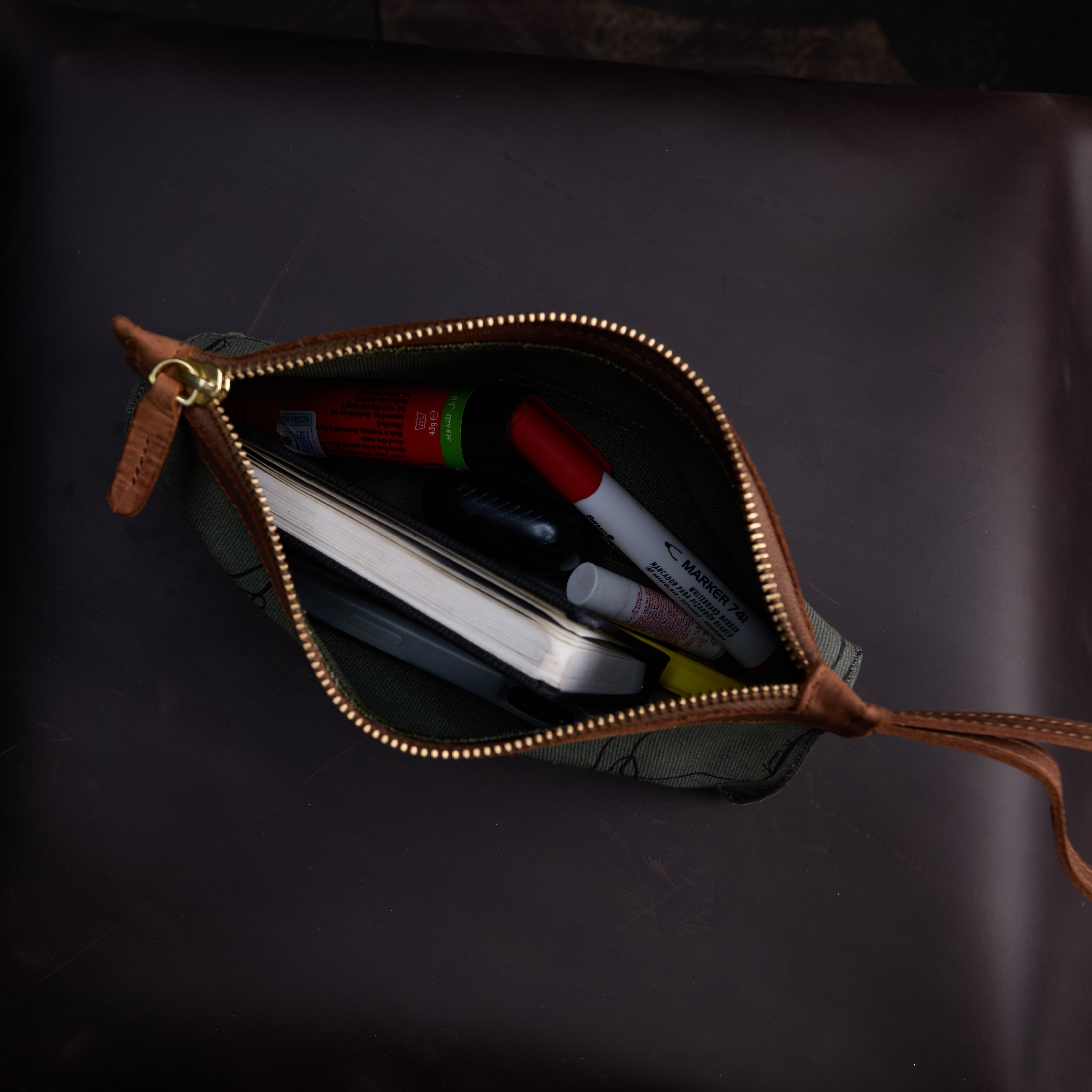 Canvas Agnes Pouch Sita Print x EndoSquared