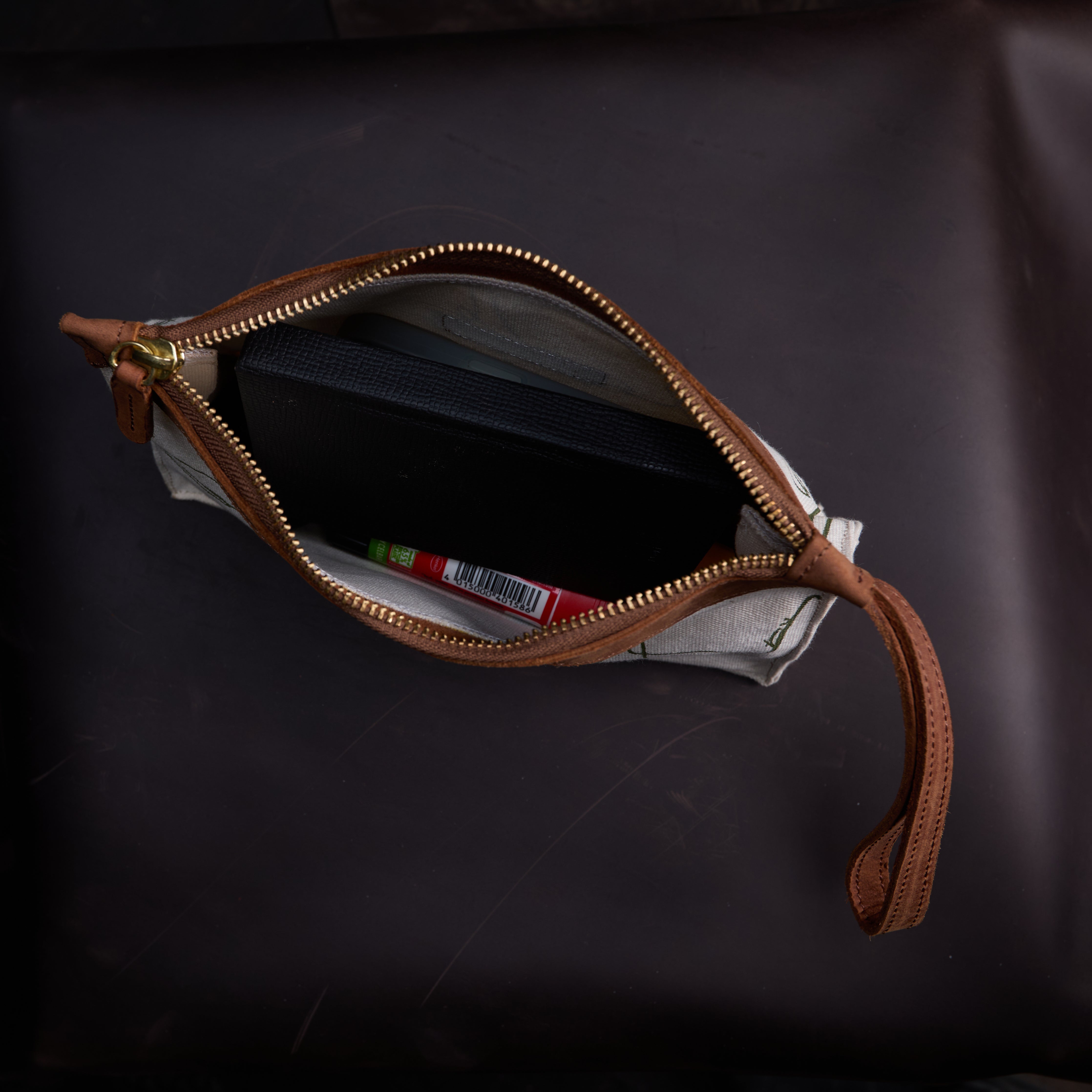 Canvas Agnes Pouch Intertwine Print x EndoSquared