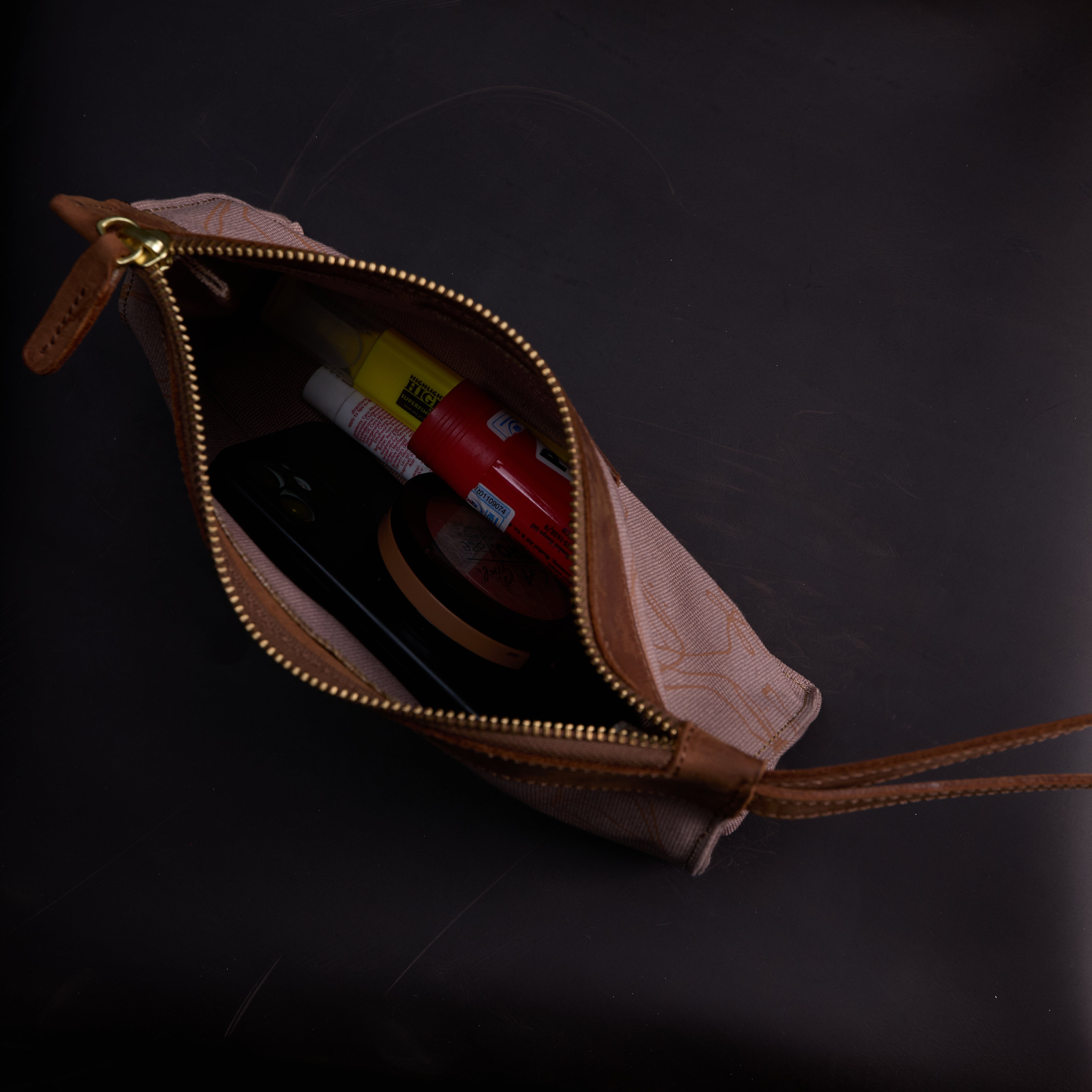 Canvas Agnes Pouch Sita Print x EndoSquared