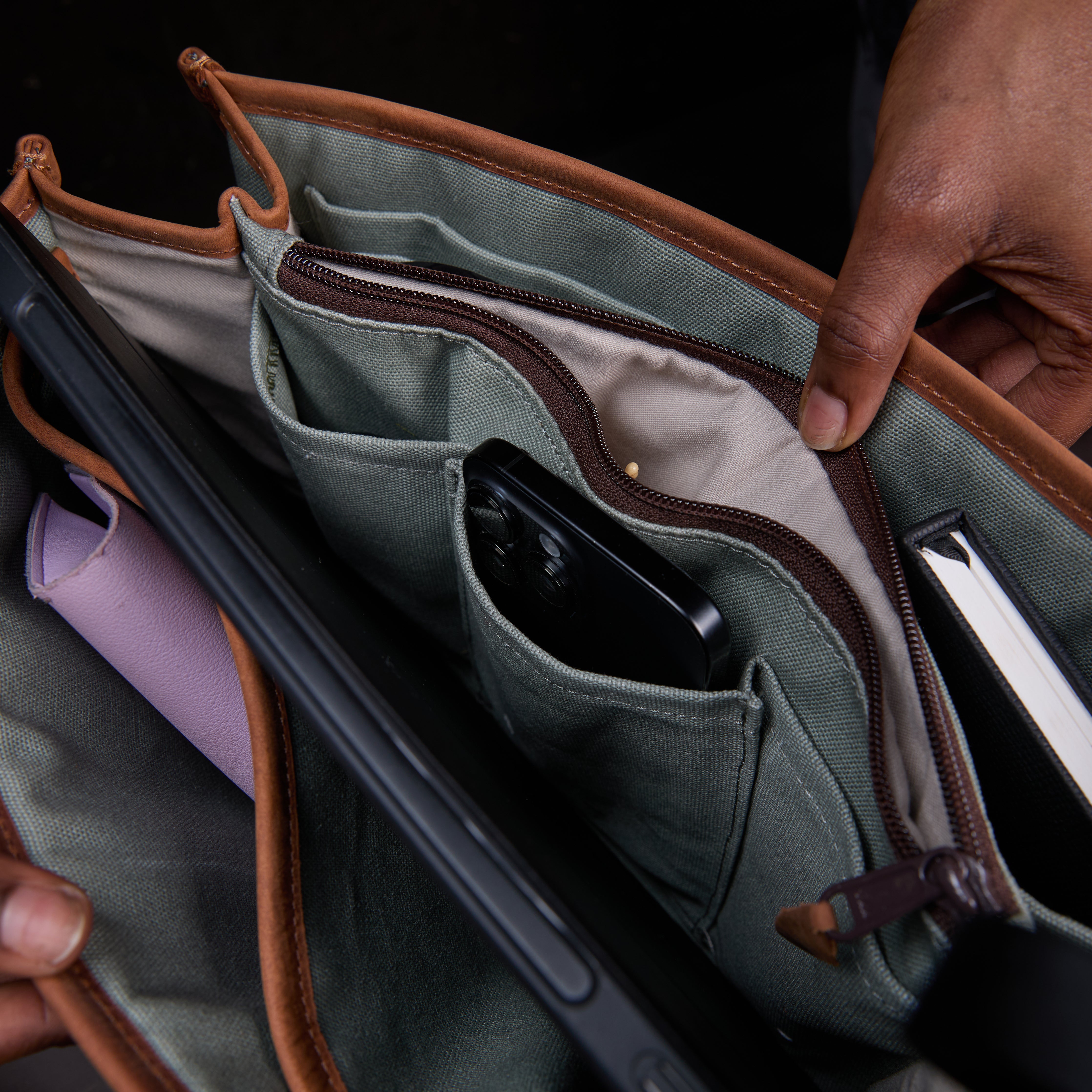 Canvas Bag Organiser