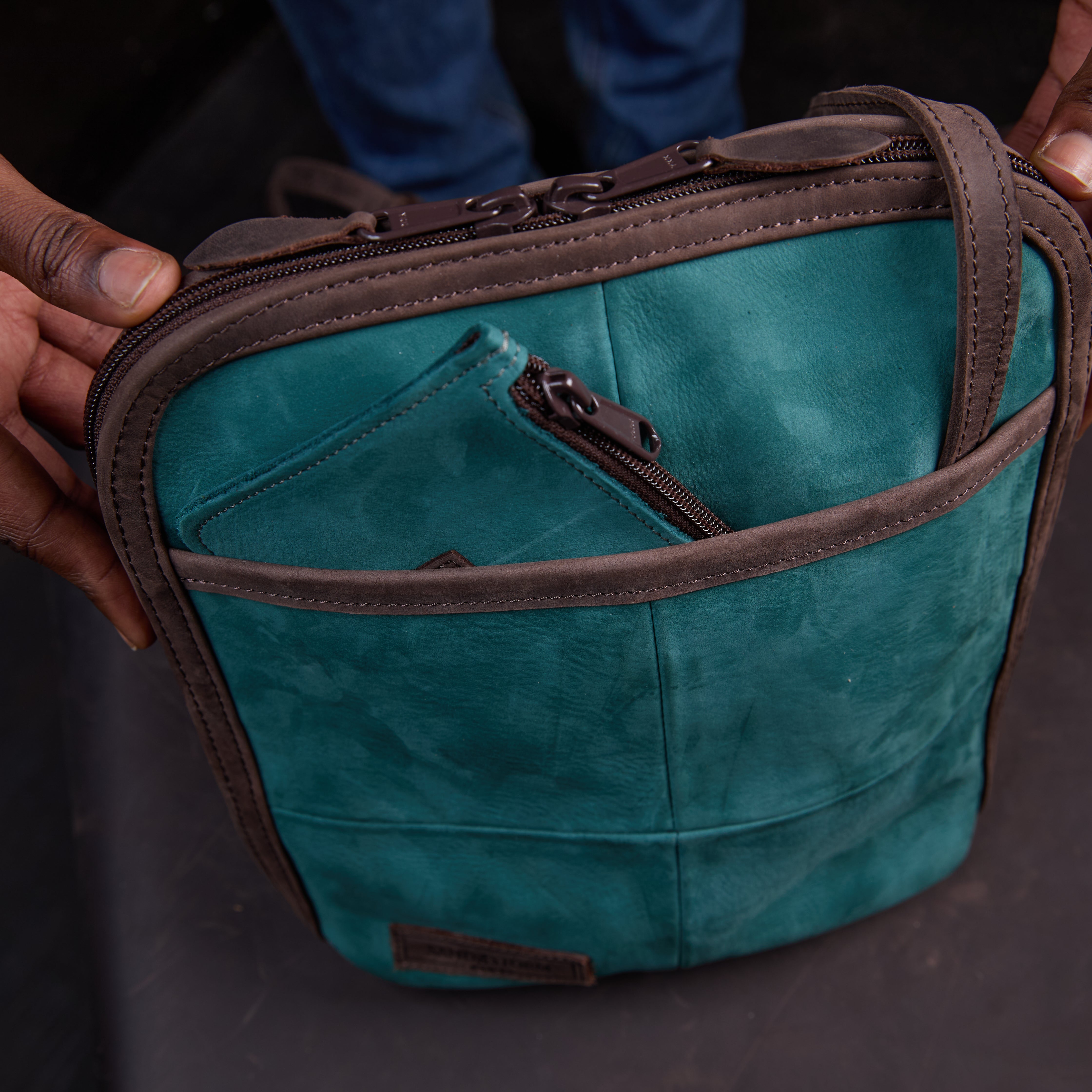 Suede Sporran Crossbody