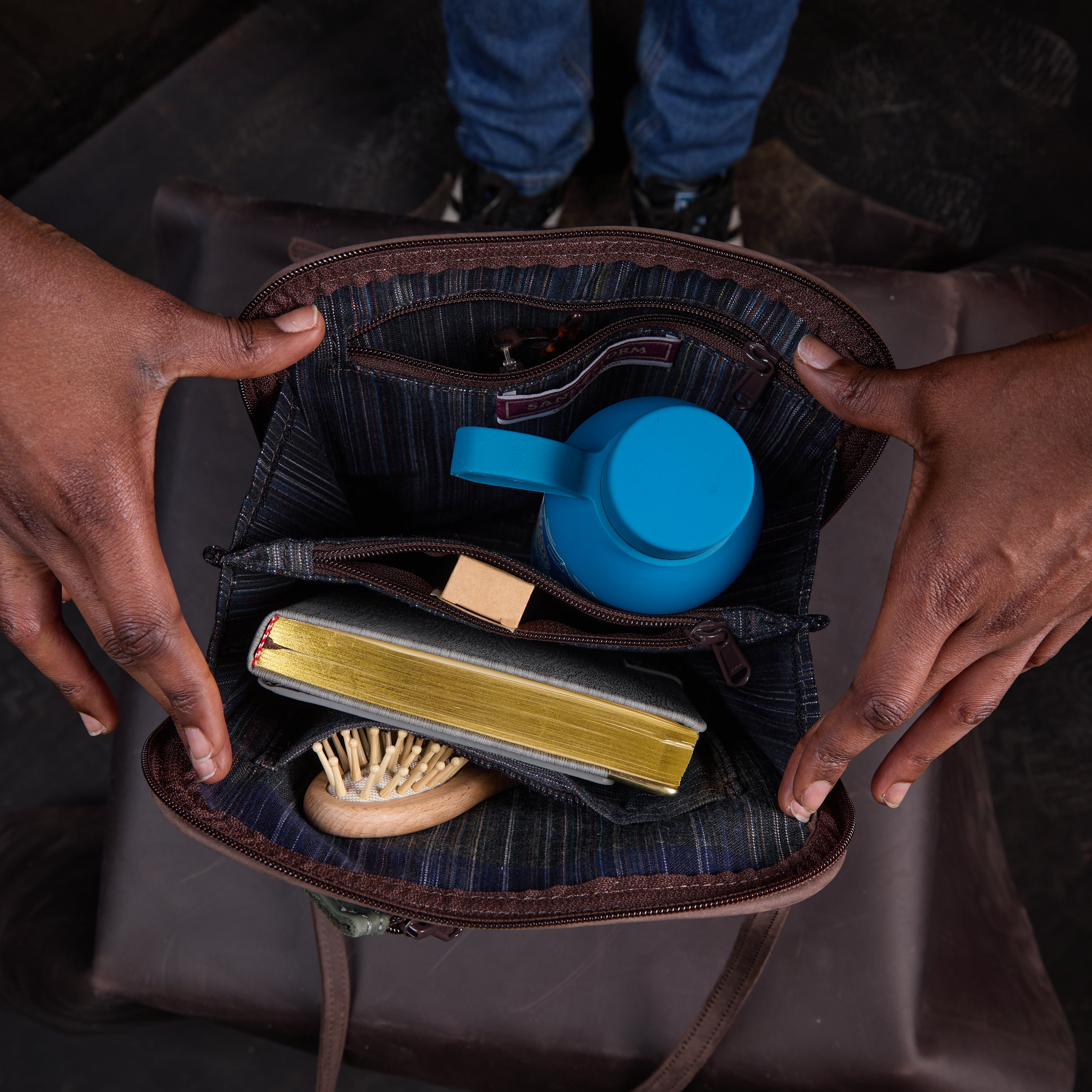 Suede Sporran Crossbody