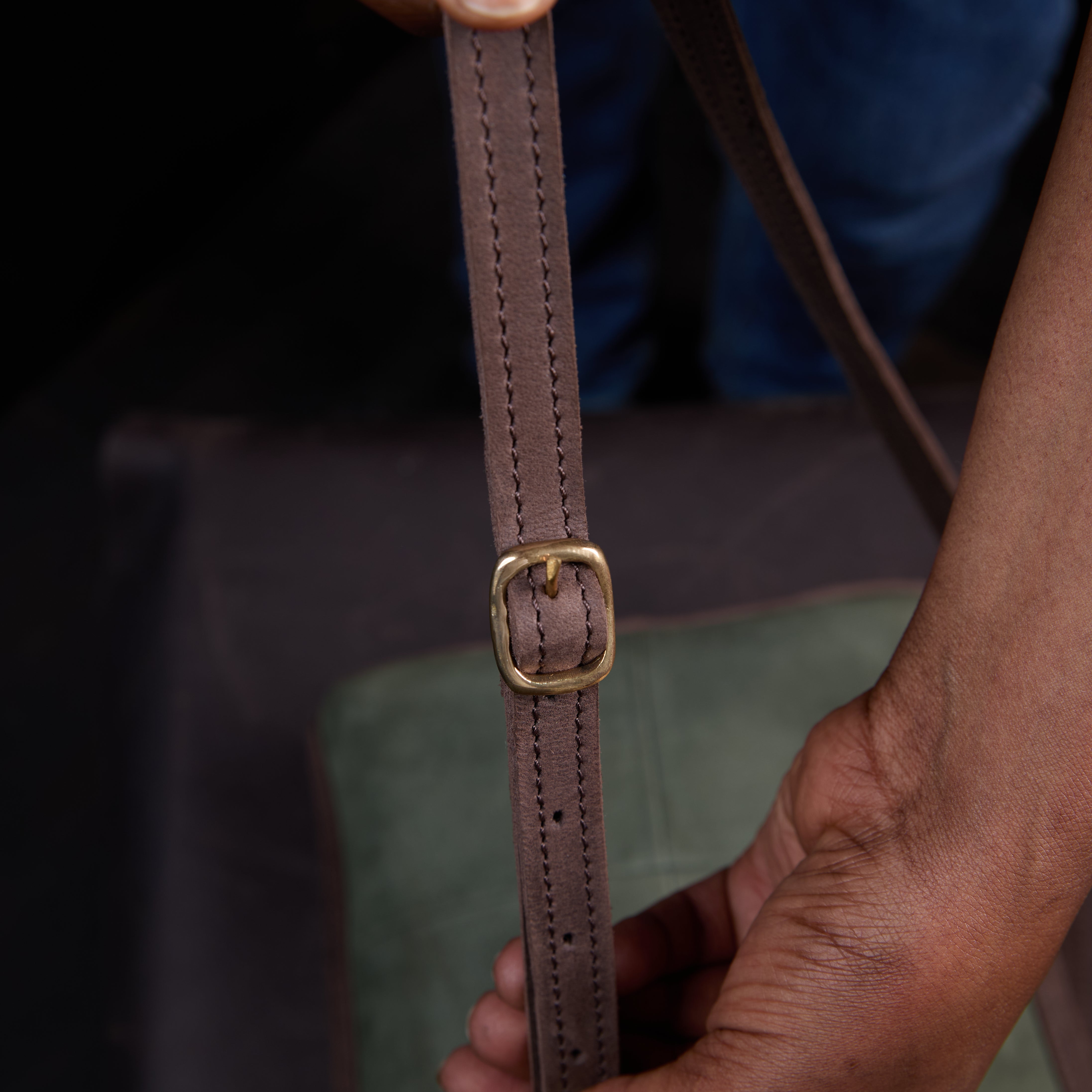 Suede Sporran Crossbody