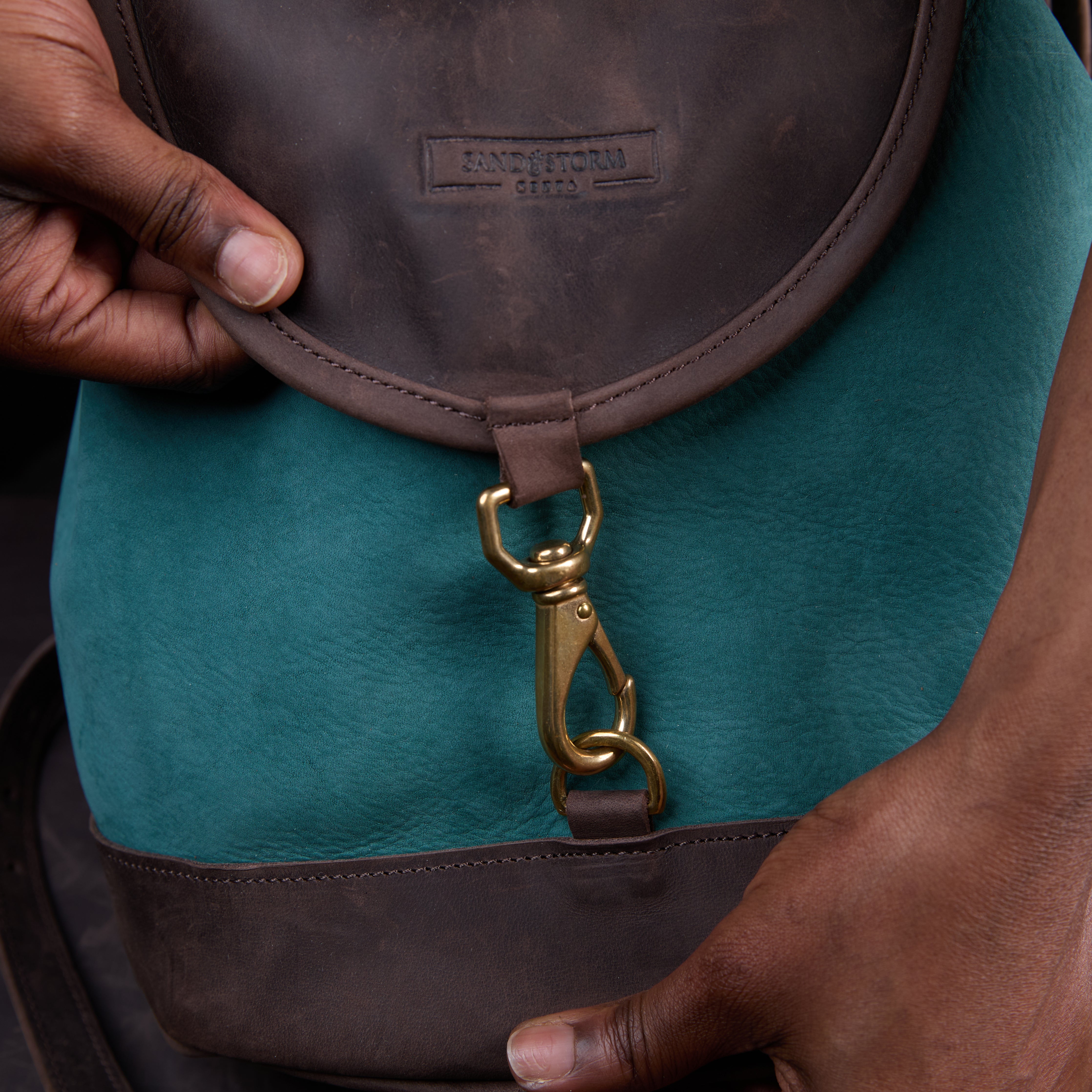 Suede Cecilia Backpack (Mocha Leather)