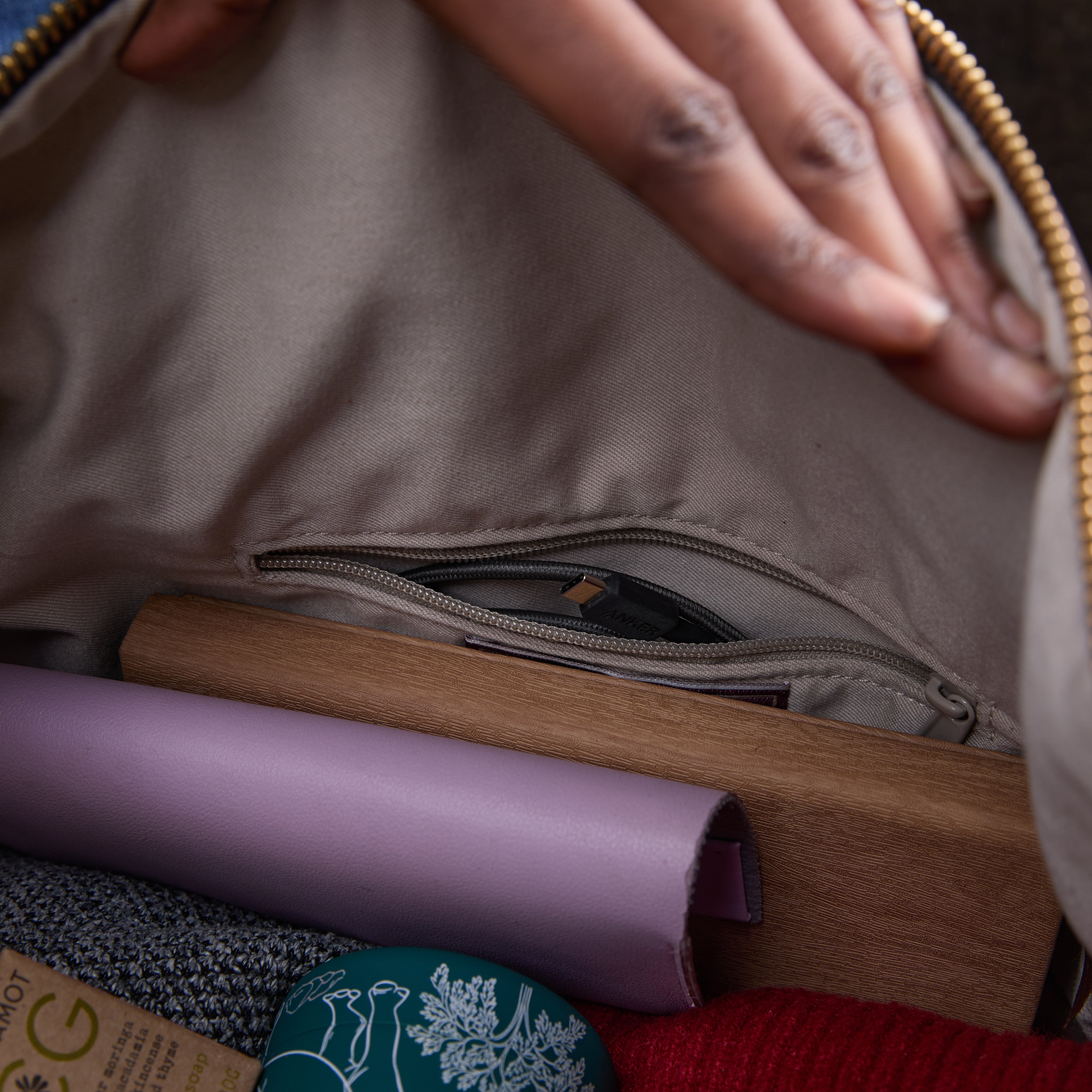 Pull-up Leather Explorer Duffle