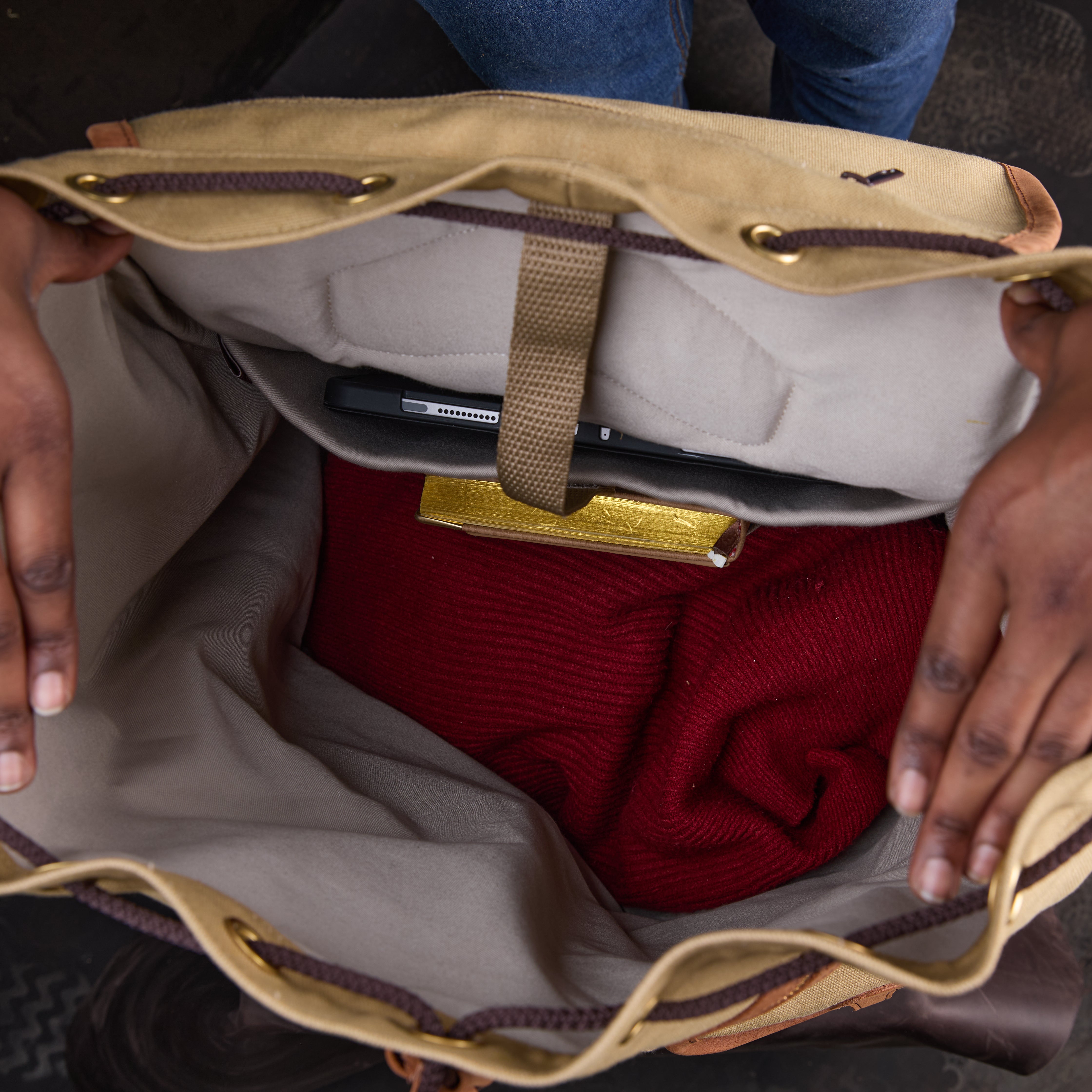 Canvas Moshi Backpack