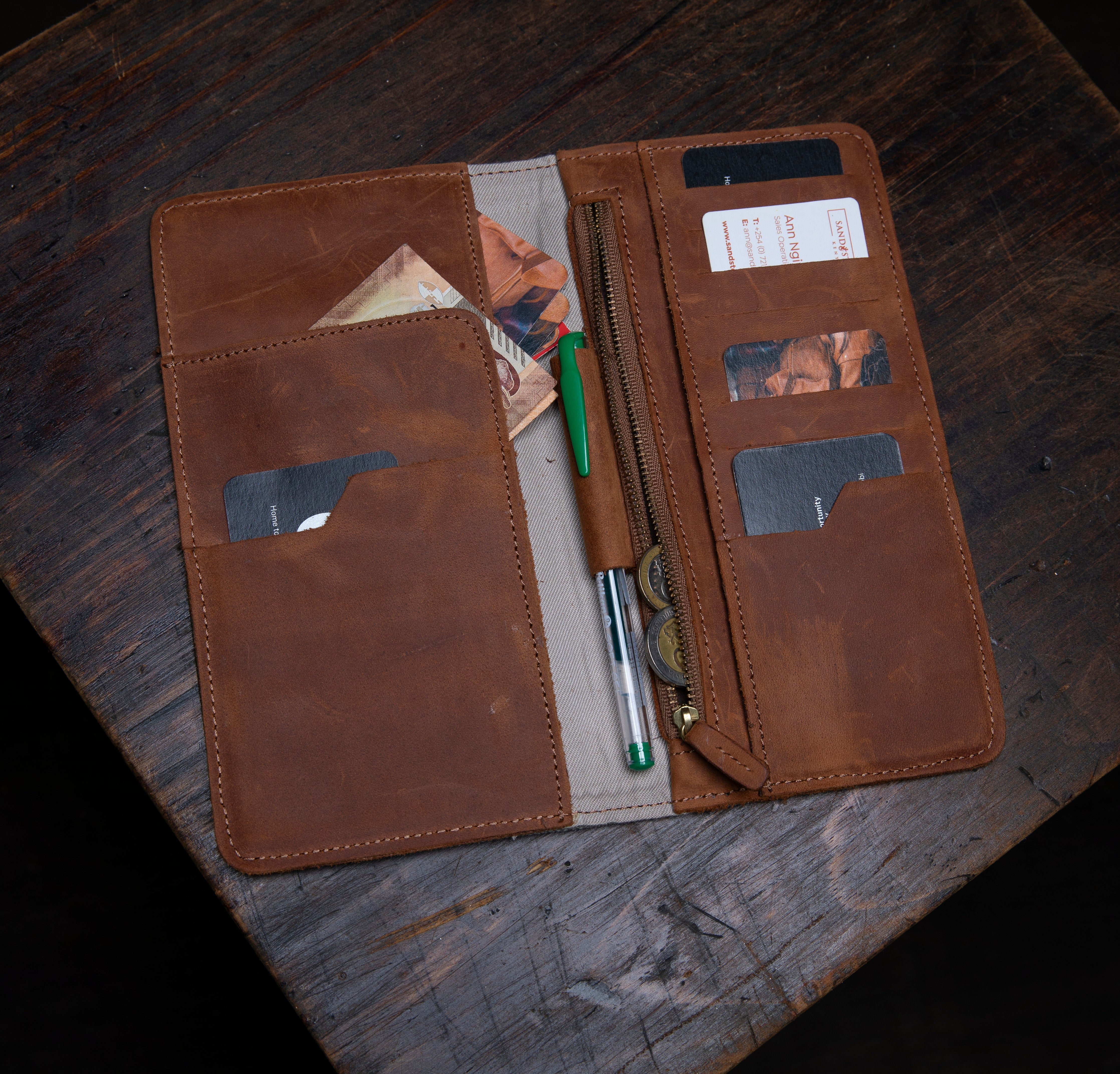 Canvas Travel Wallet