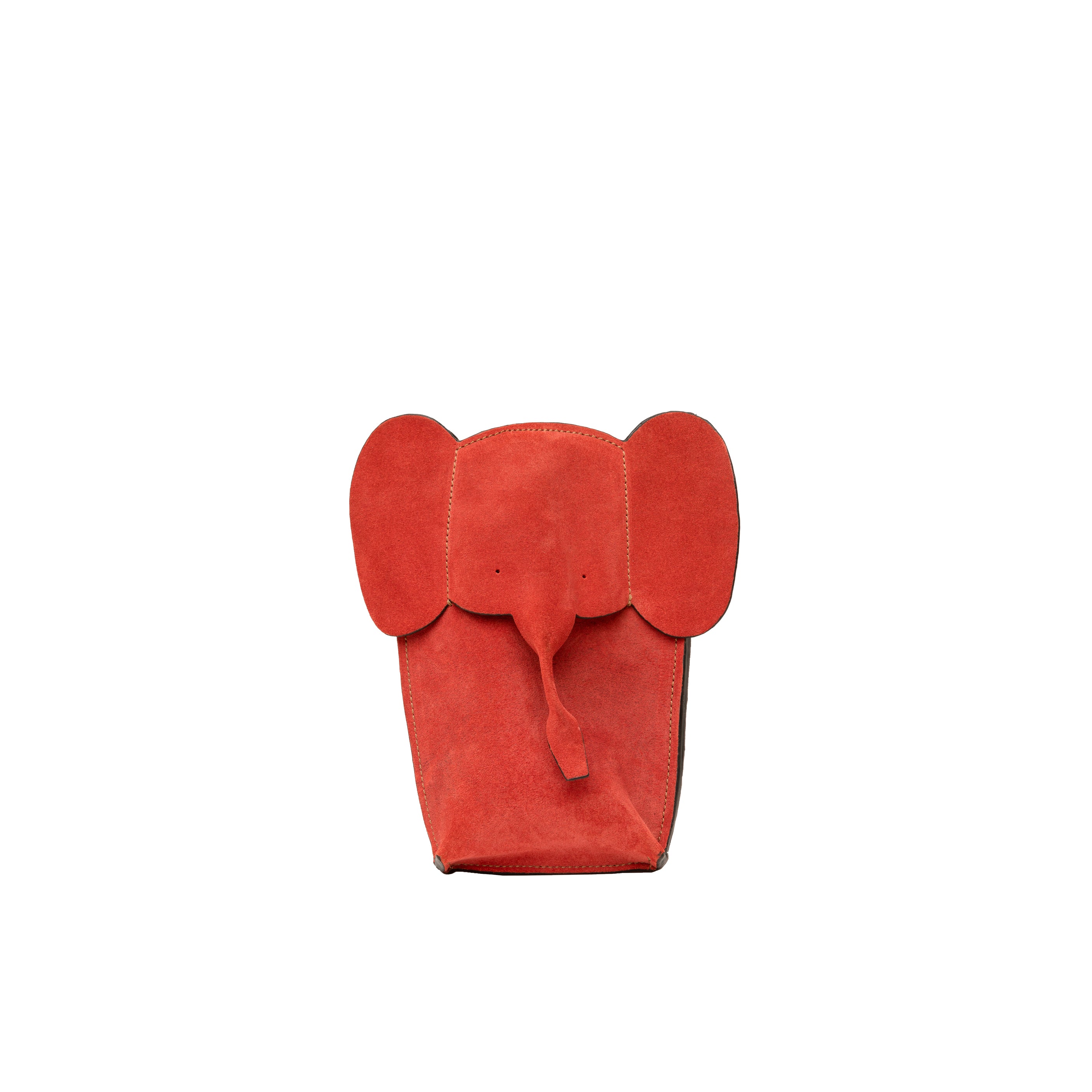 Suede Phone Purse Elephant