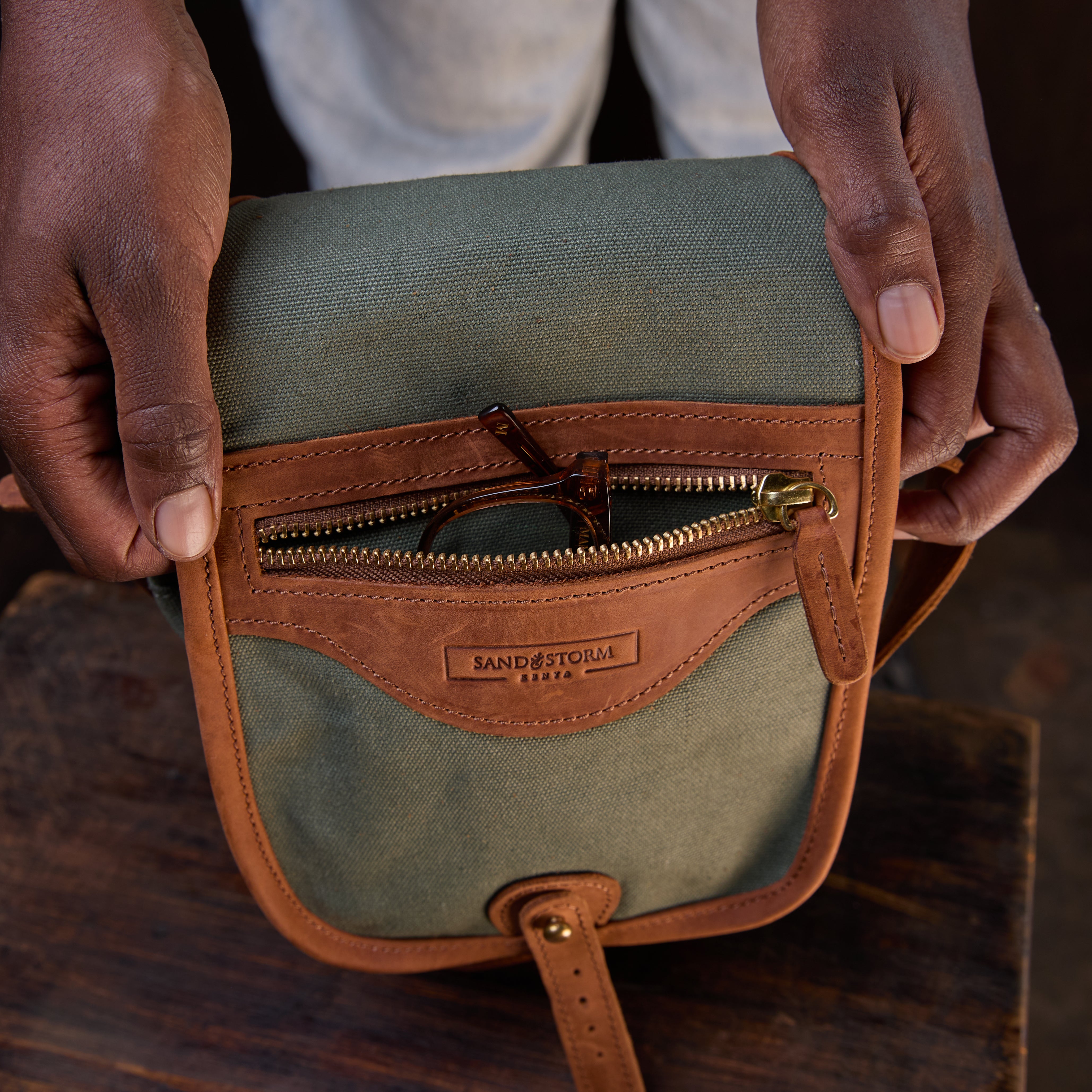 Canvas Alphonce bag