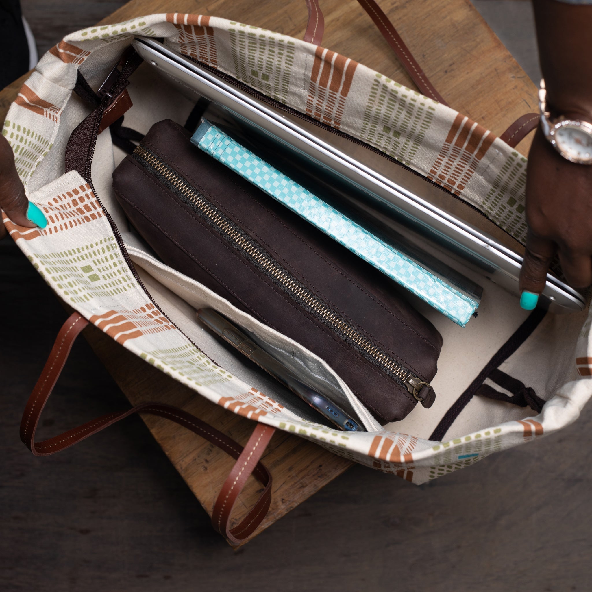 Gladys Tote - Loomstate Canvas - Sandstorm Kenya (KE)